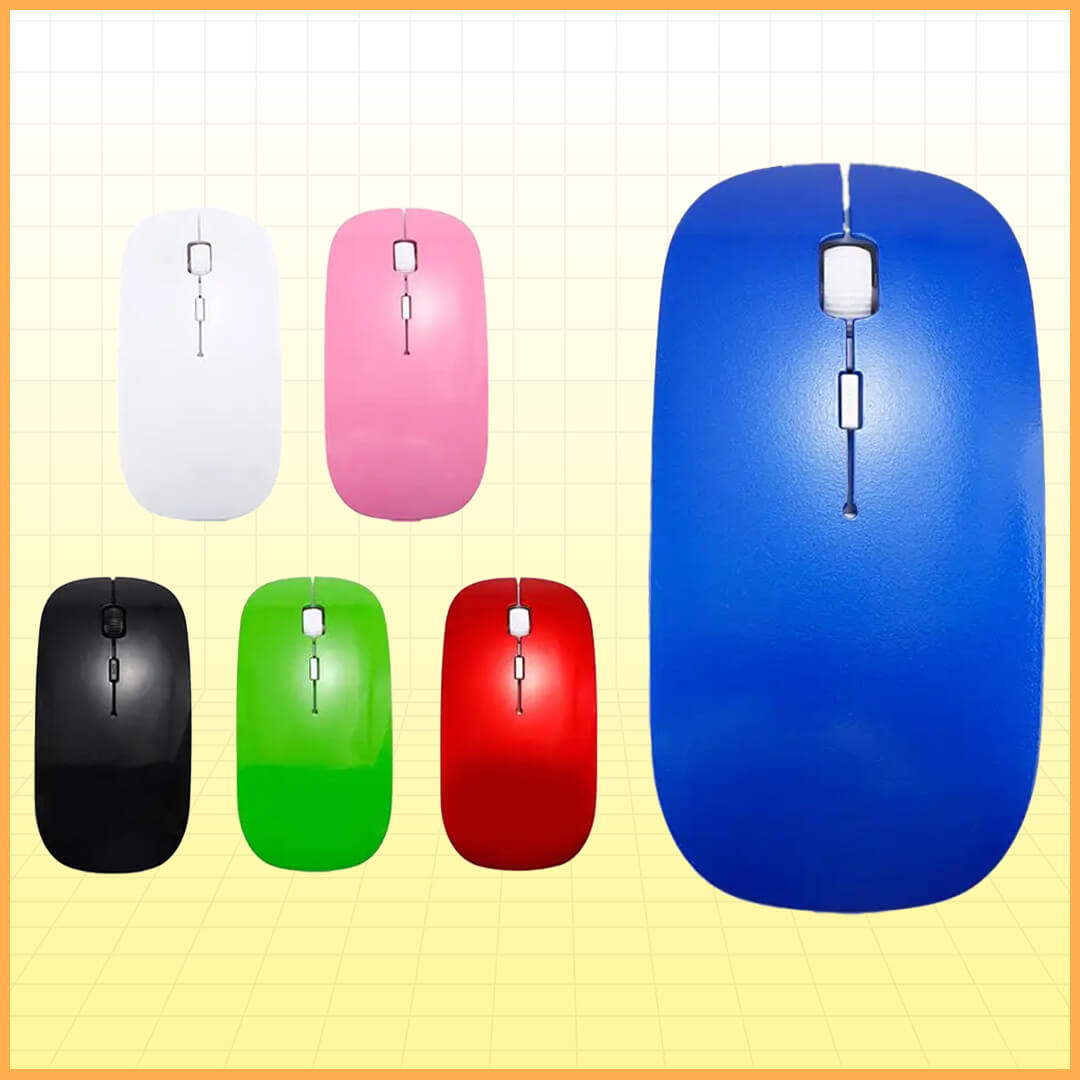 Ultra Thin USB Optical Wireless Mouse