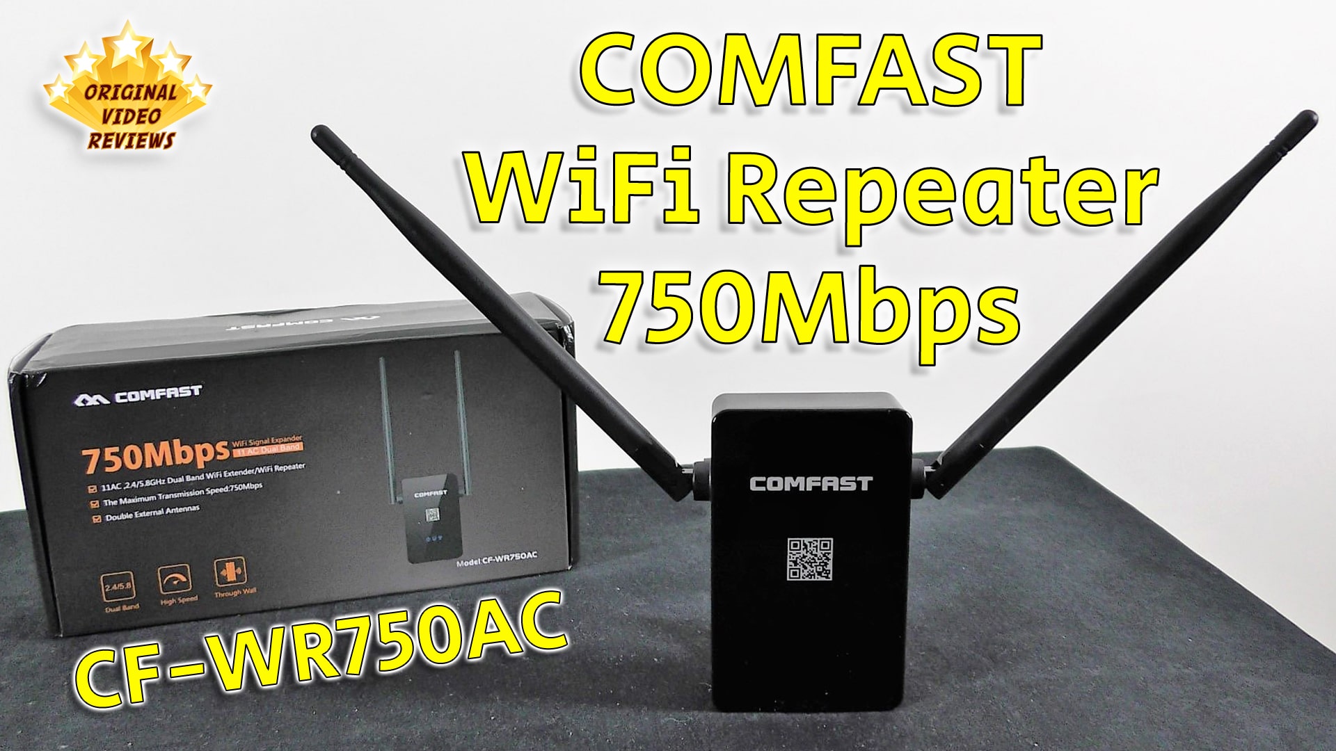 Comfast CF WR750AC 750Mbps WiFi Repeater Review 