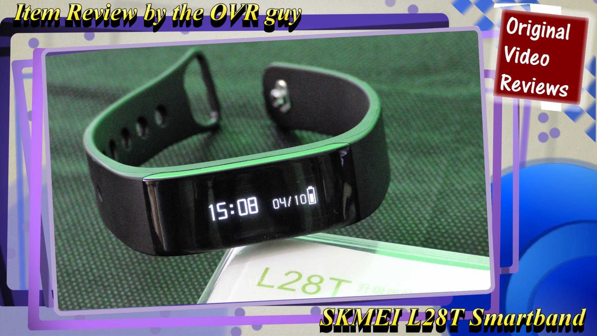 SKMEI L28T Smartband Review (Thumbnail)