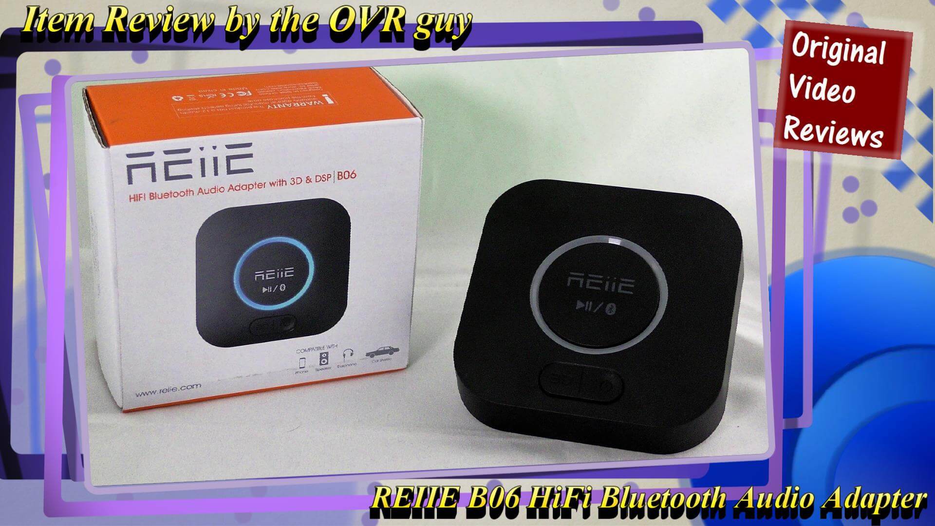 REIIE B06 HiFi Bluetooth Audio Adapter (Thumbnail)