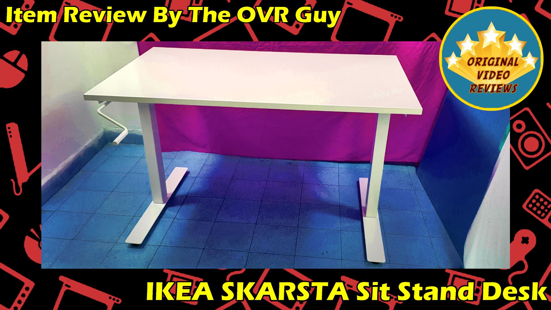 Ikea Skarsta Sit Stand Desk Review Original Video Reviews