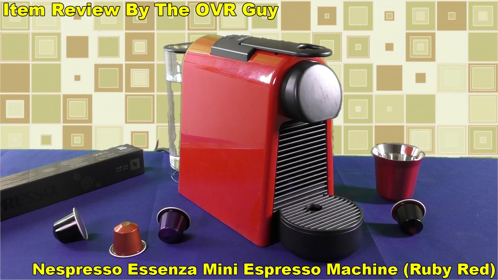 save Chamber Circle Nespresso Essenza Mini Espresso Machine (Review)