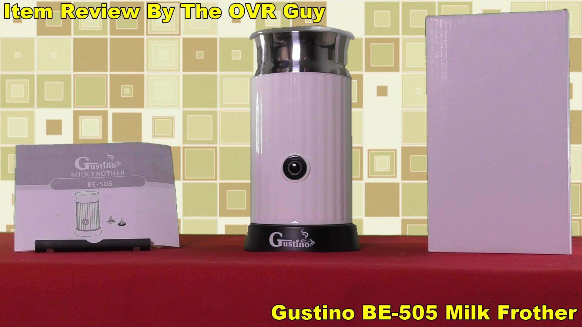 Gustino BE-505 Milk Frother (Review) - Original Video Reviews