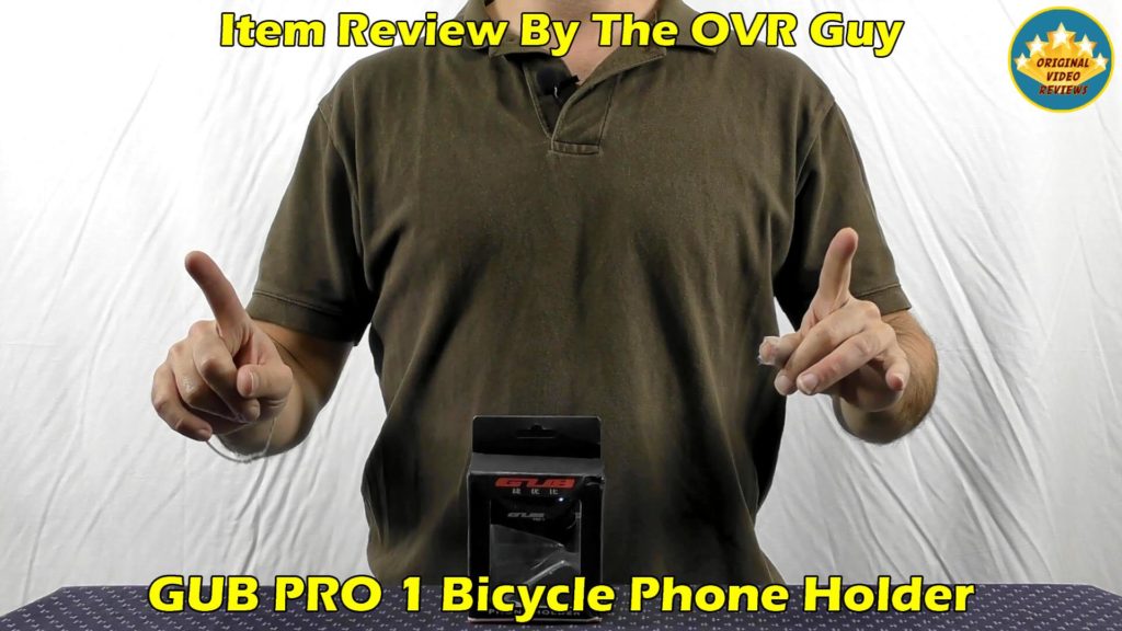 GUB PRO 1 Bicycle Phone Holder Review 030