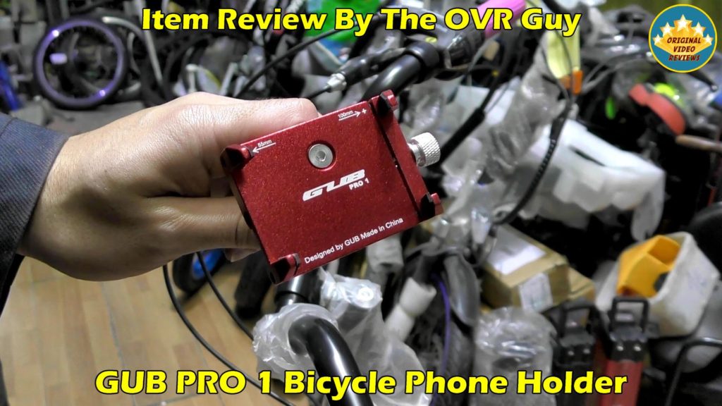 GUB PRO 1 Bicycle Phone Holder Review 032