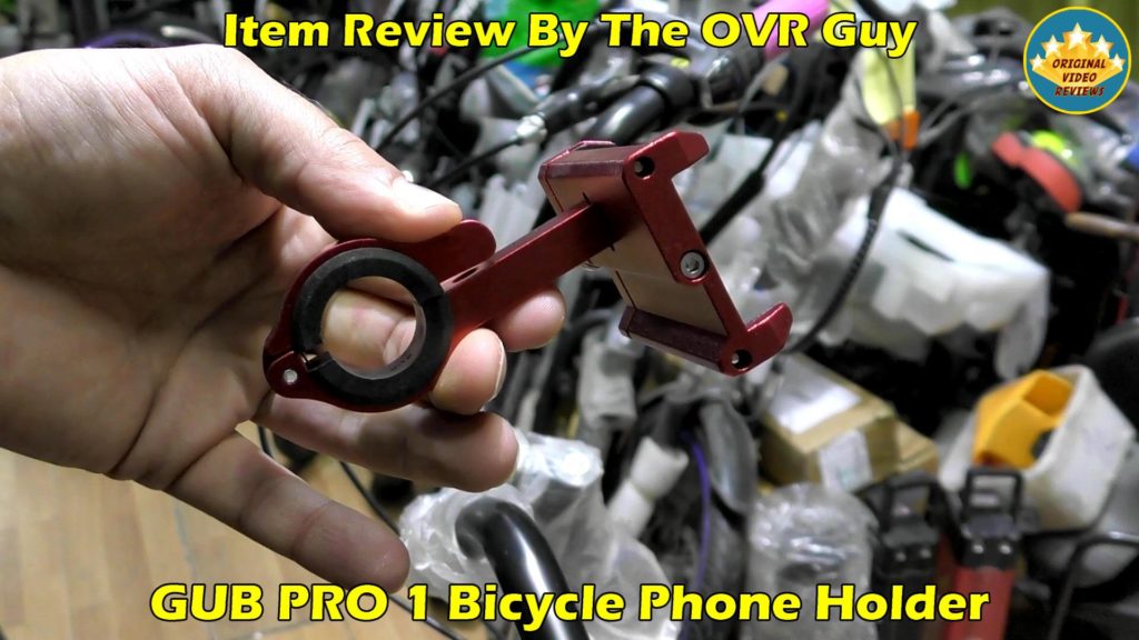 GUB PRO 1 Bicycle Phone Holder Review 033