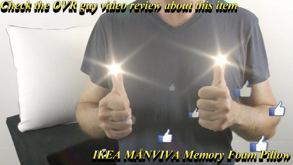 IKEA MÅNVIVA Memory Foam Pillow (Review) Original Video Reviews