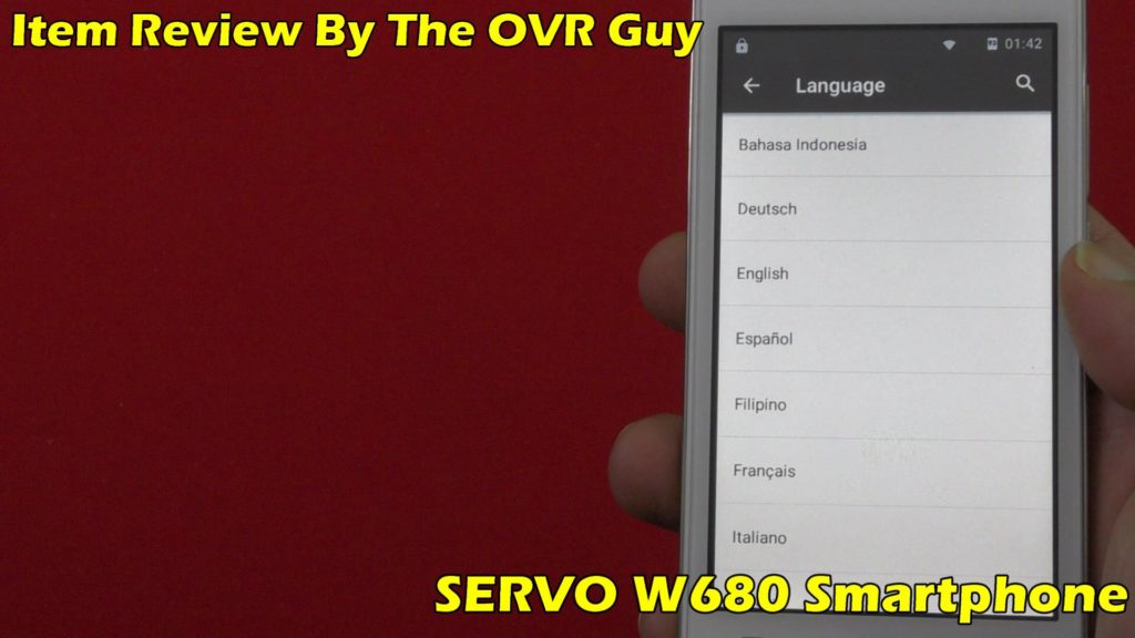 SERVO W680 Smartphone 019