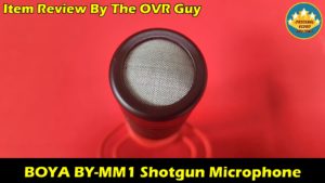 BOYA BY-MM1 Shotgun Microphone Review 006