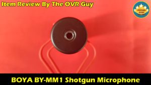 BOYA BY-MM1 Shotgun Microphone Review 010