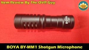 BOYA BY-MM1 Shotgun Microphone Review 012