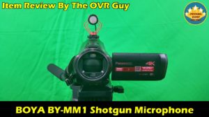 BOYA BY-MM1 Shotgun Microphone Review 022