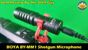 BOYA BY-MM1 Shotgun Microphone Review 025