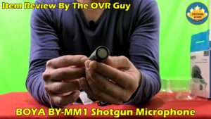 BOYA BY-MM1 Shotgun Microphone Review 032