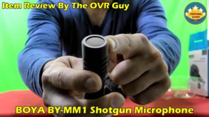 BOYA BY-MM1 Shotgun Microphone Review 033