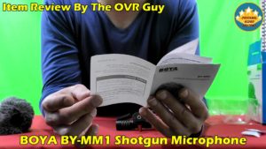 BOYA BY-MM1 Shotgun Microphone Review 042