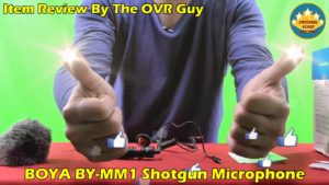 BOYA BY-MM1 Shotgun Microphone Review 043