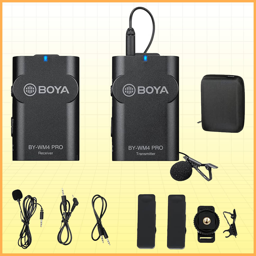 BOYA BY-WM4 Wireless Microphone