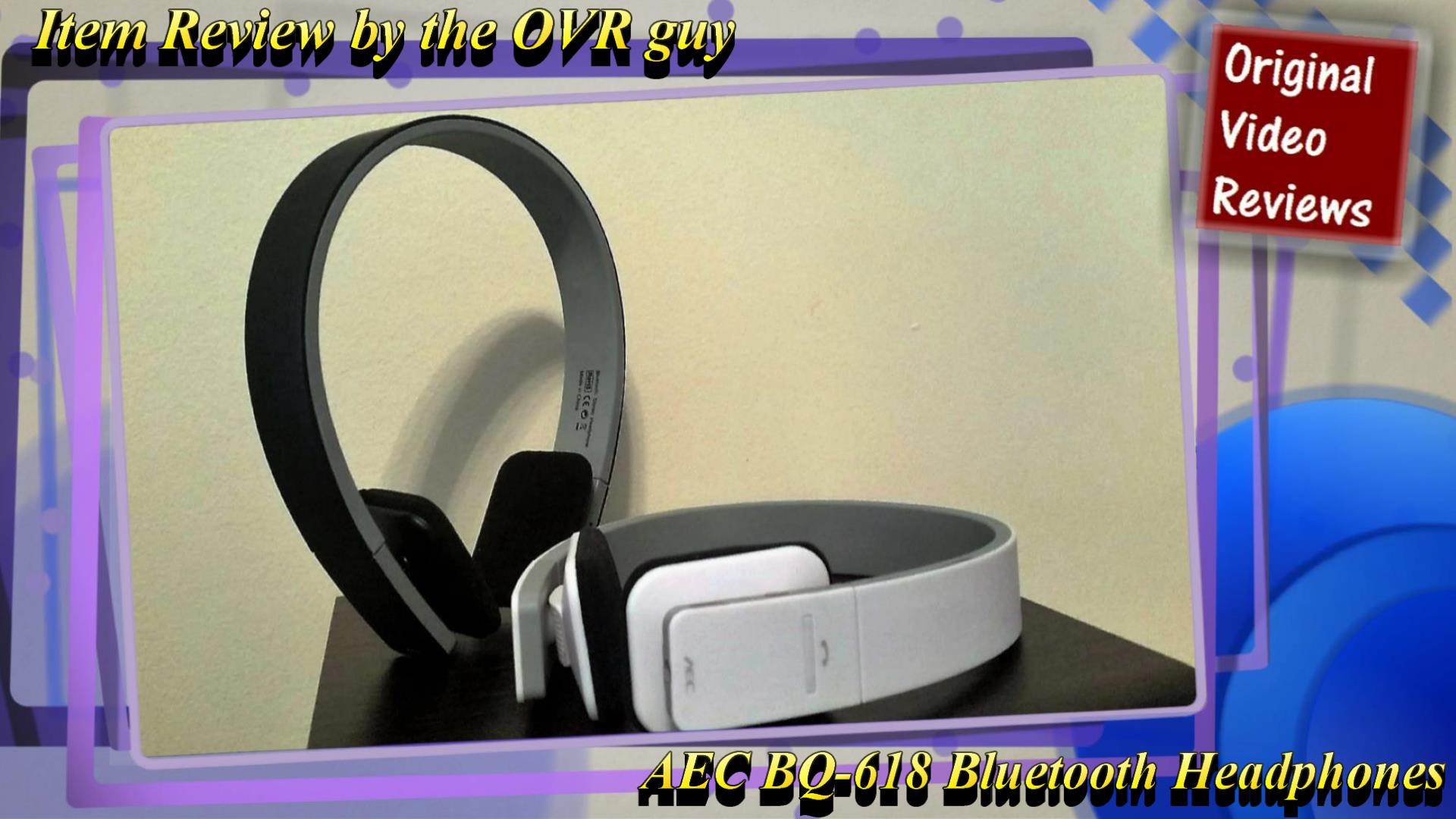 Gedeeltelijk Wrak Geneeskunde AEC BQ-618 Bluetooth Headset (Review) - Original Video Reviews