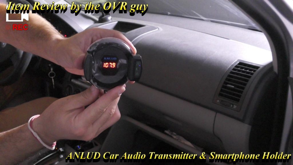 ANLUD Car Audio Transmitter & Smartphone Holder 007