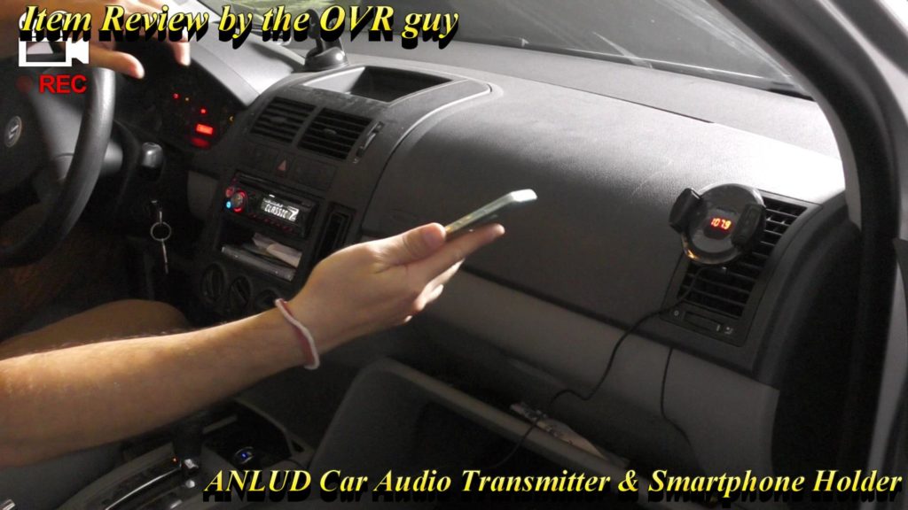 ANLUD Car Audio Transmitter & Smartphone Holder 008