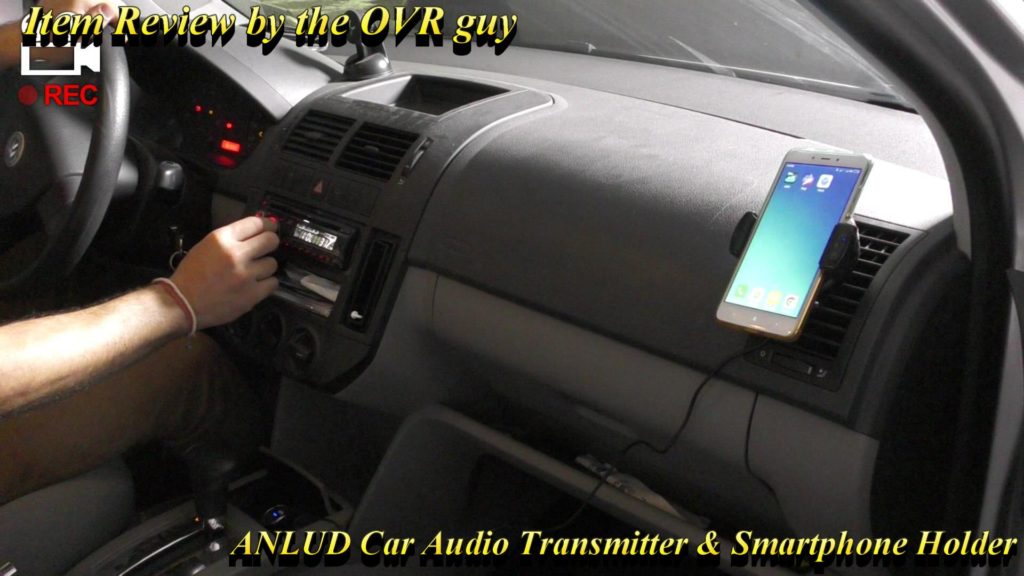 ANLUD Car Audio Transmitter & Smartphone Holder 009