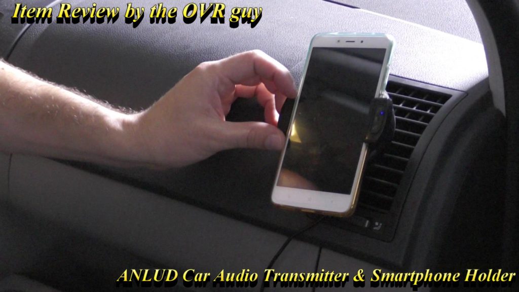 ANLUD Car Audio Transmitter & Smartphone Holder 020