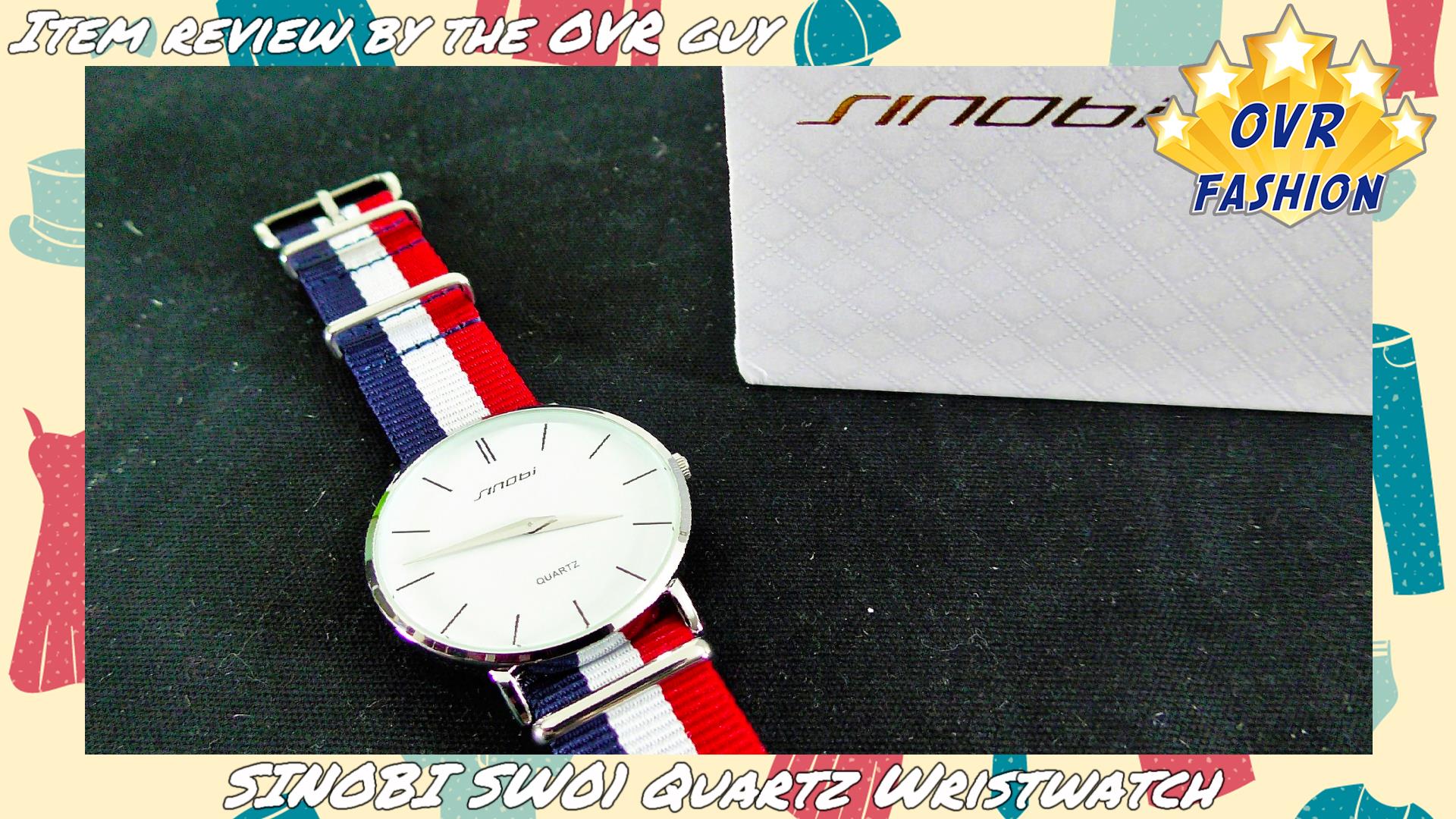 SINOBI SW01 Quartz Wristwatch Review (Thumbnail)
