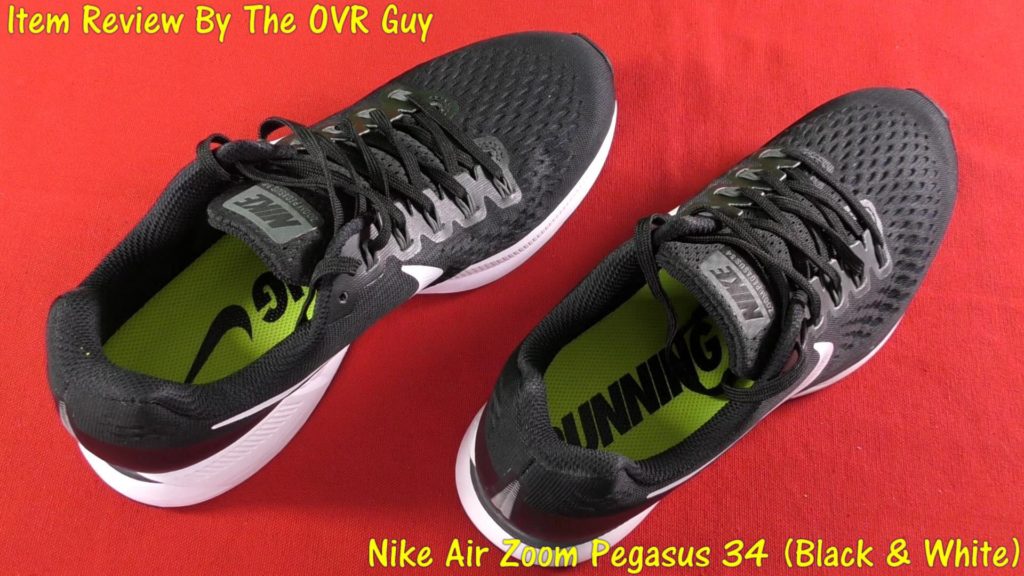Nike Air Zoom Pegasus 34 Black \u0026 White (Review)