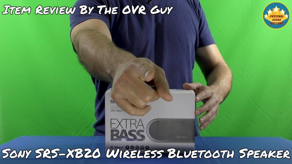 Sony SRS-XB20 Wireless Bluetooth Speaker Review 002