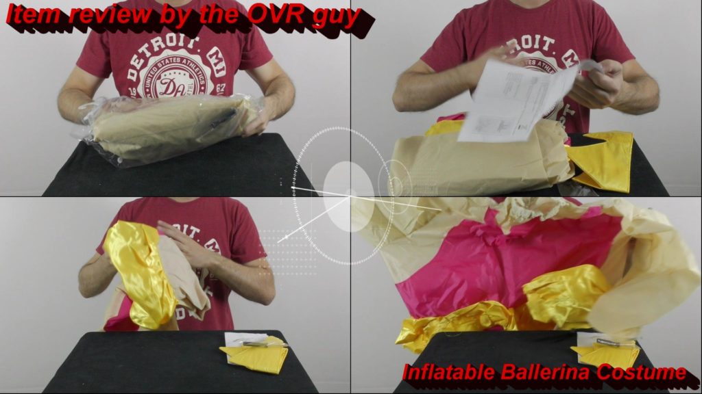 Inflatable Ballerina Costume 002