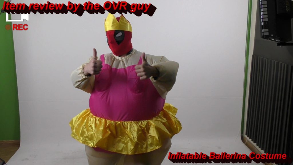Inflatable Ballerina Costume 008