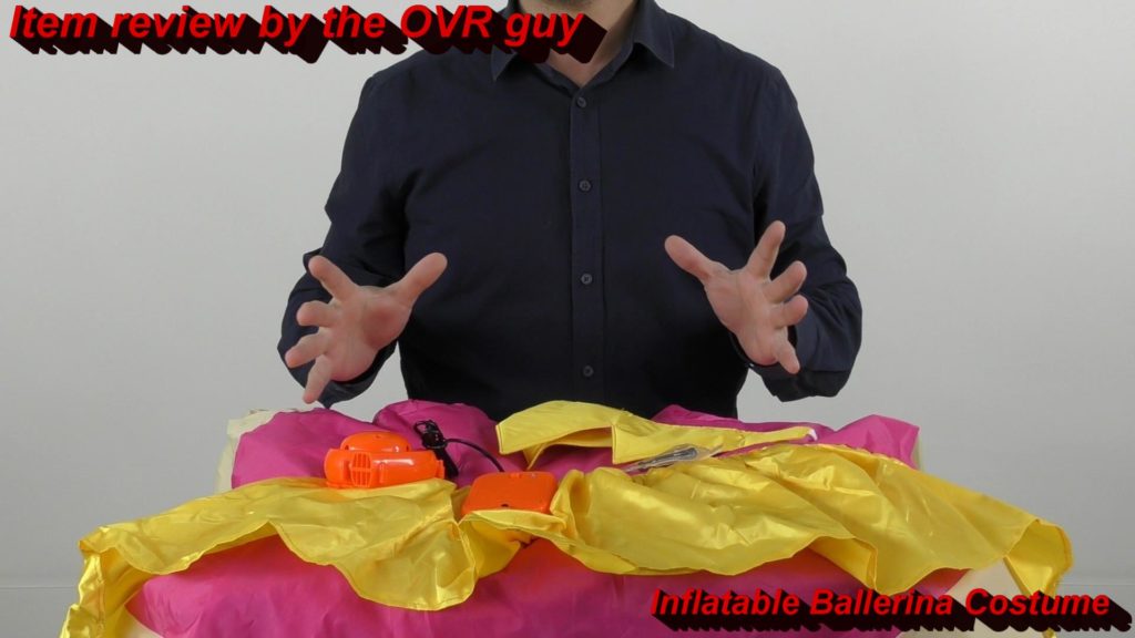 Inflatable Ballerina Costume 018