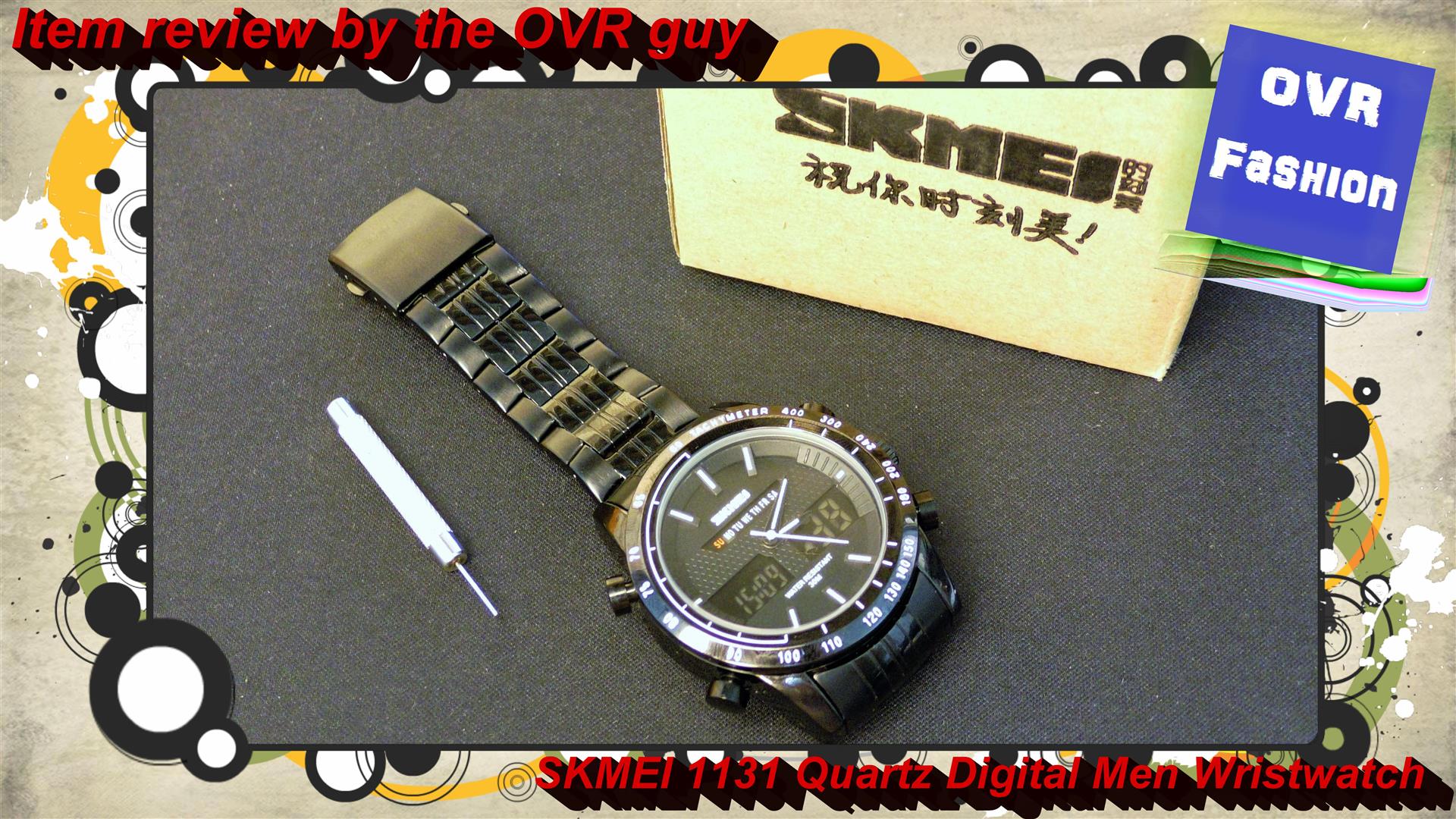 SKMEI 1131 Quartz Digital Men Wristwatch Review (Thumbnail)