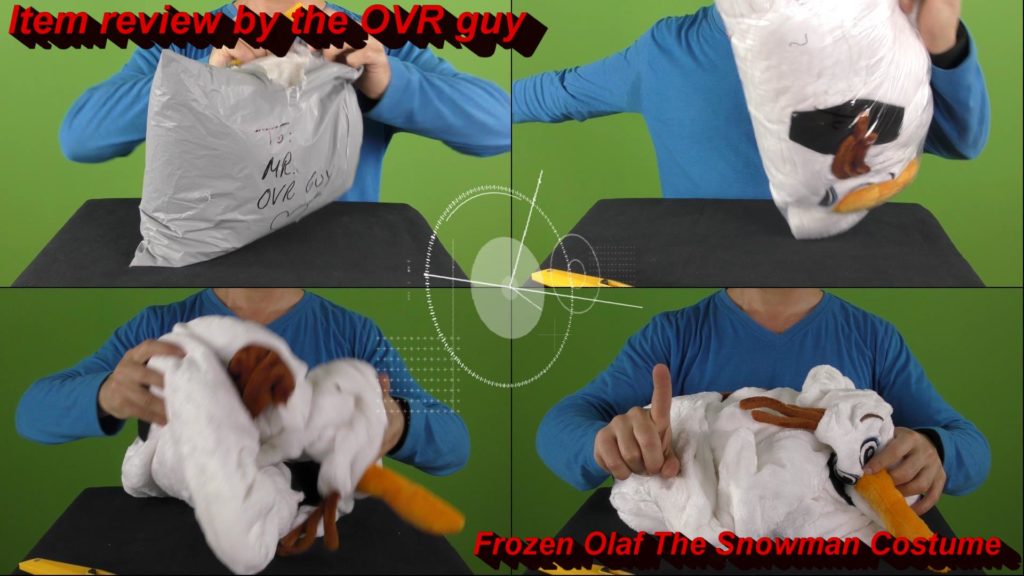 Olaf The Snowman Costume 002