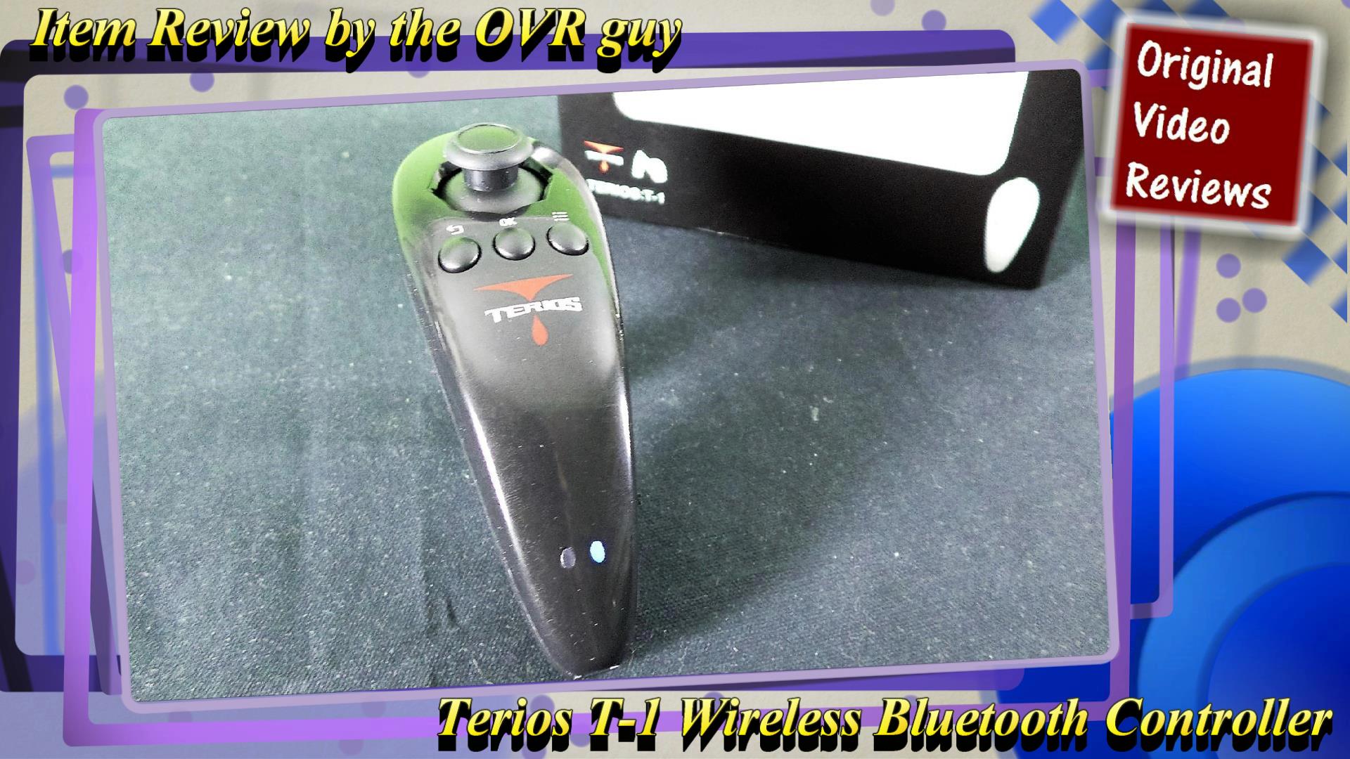 Terios T-1 Wireless Bluetooth Controller Review (Thumbnail Text)