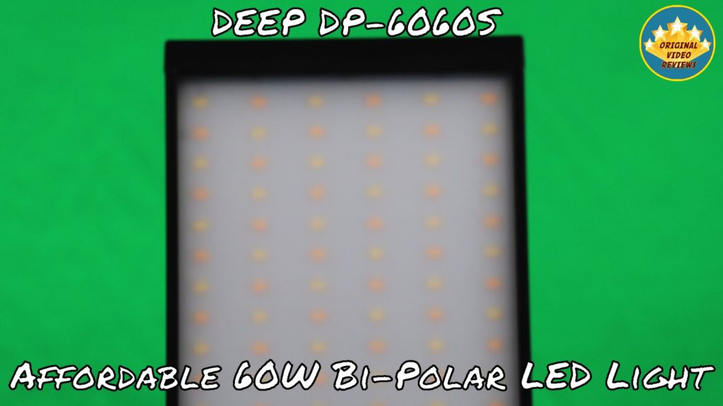 Affordable 60W Bi-Polar LED Light For Video Production 010