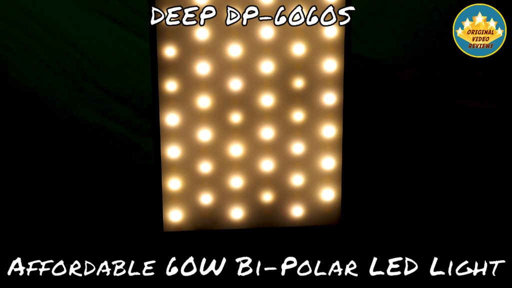 Affordable 60W Bi-Polar LED Light For Video Production 025