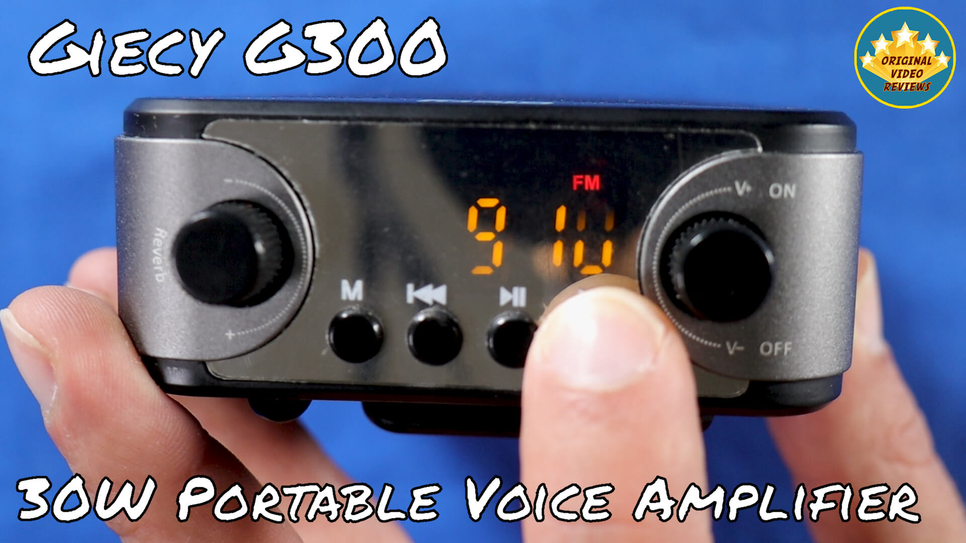 Giecy G300 Portable Multi-Functional Voice Amplifier