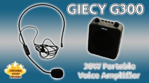 Giecy G300 Portable Multi-Functional Voice Amplifier (Thumbnail)