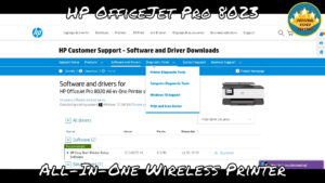 HP OfficeJet Pro 8023 All-in-One Printer