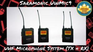 Saramonic UwMic9-TX9 & Saramonic UwMic9-RX9 Wireless Microphone Kit