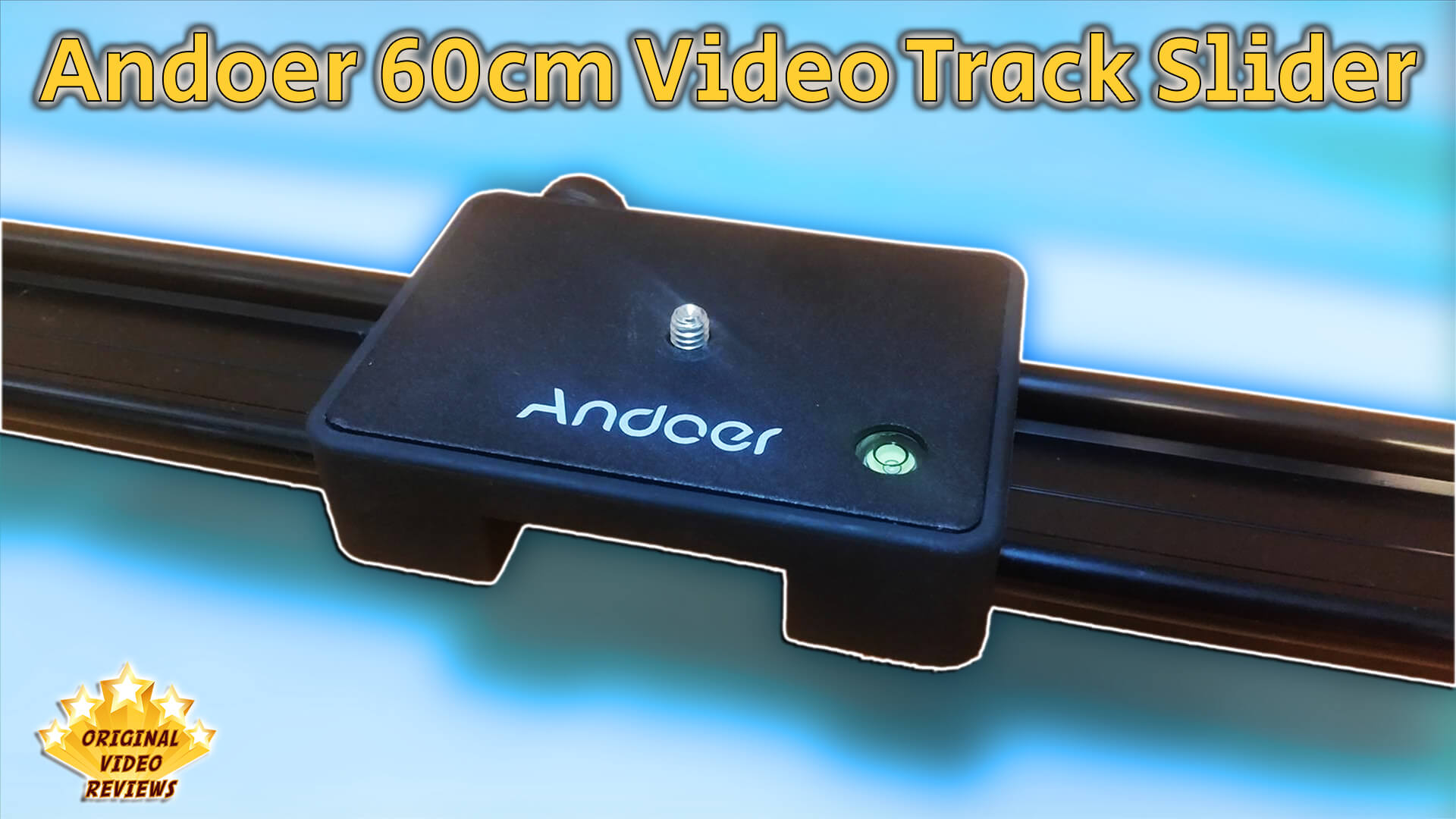 Andoer 60cm Video Track Slider Review (Thumbnail)