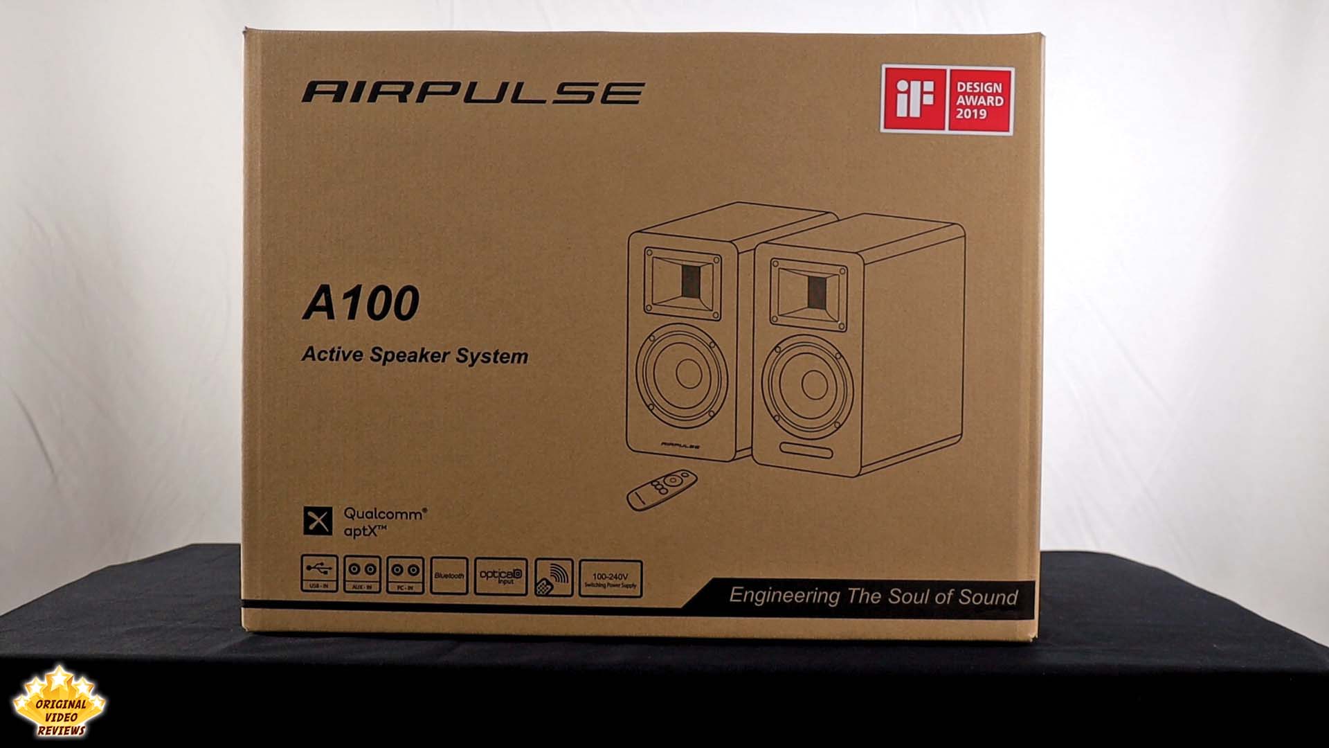 AIRPULSE A100 active speaker system | Original Video Reviews