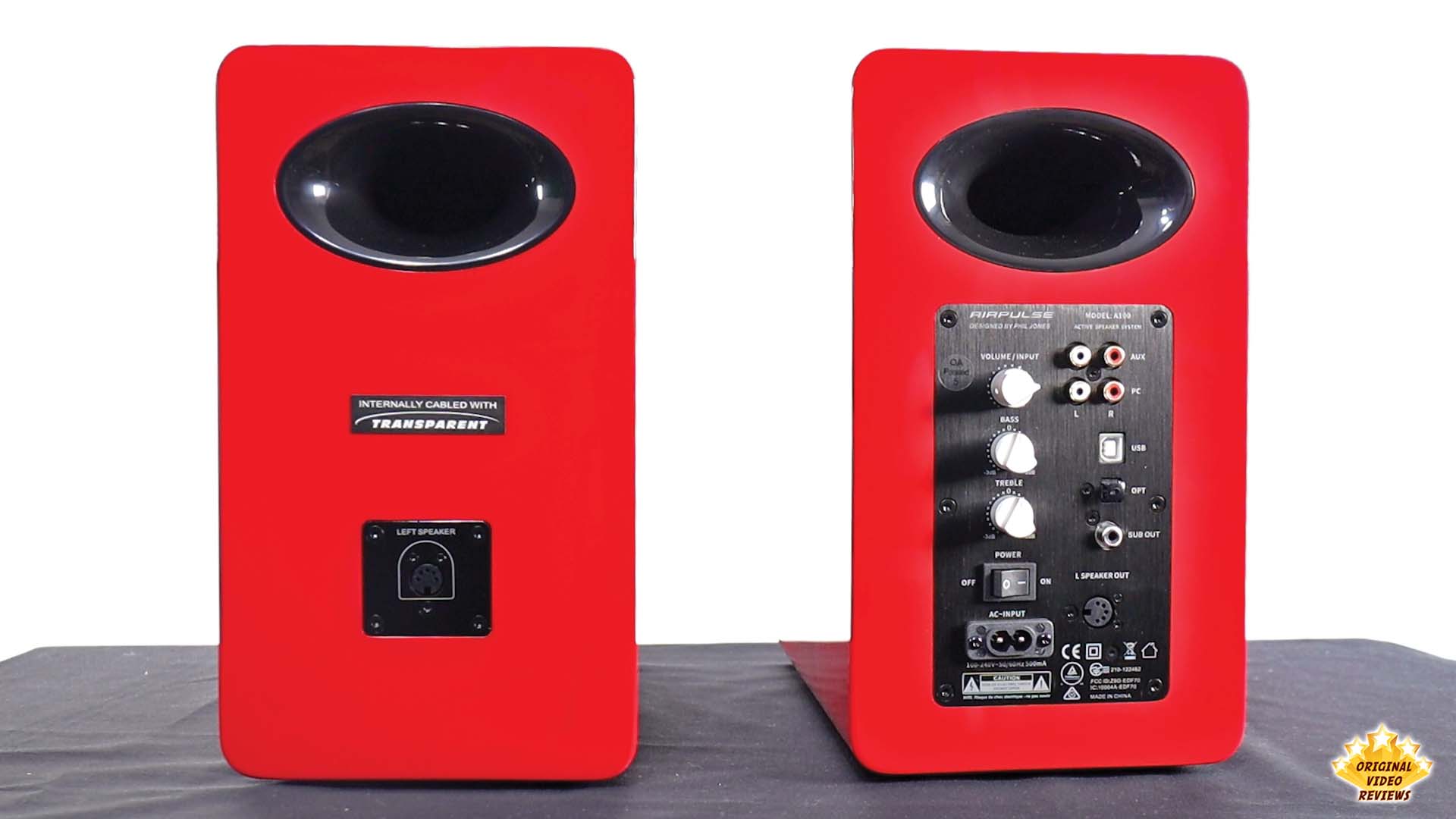 AIRPULSE A100 active speaker system | Original Video Reviews