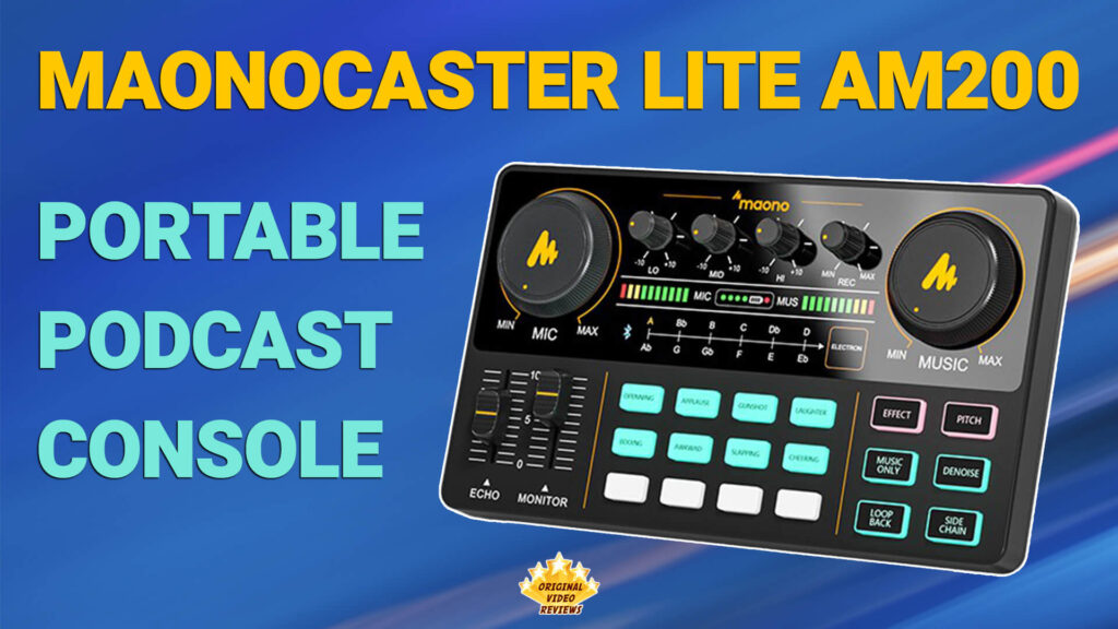 MaonoCaster Lite AU-AM200 Portable Podcast Console Review