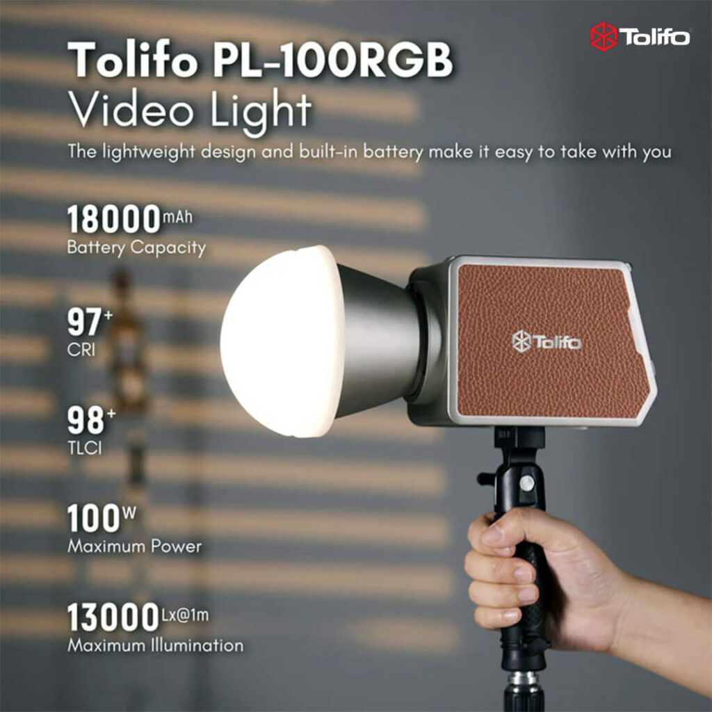 Tolifo Palm LED PL-100RGB Get $20 discount using the code OVRGuy123 on official website