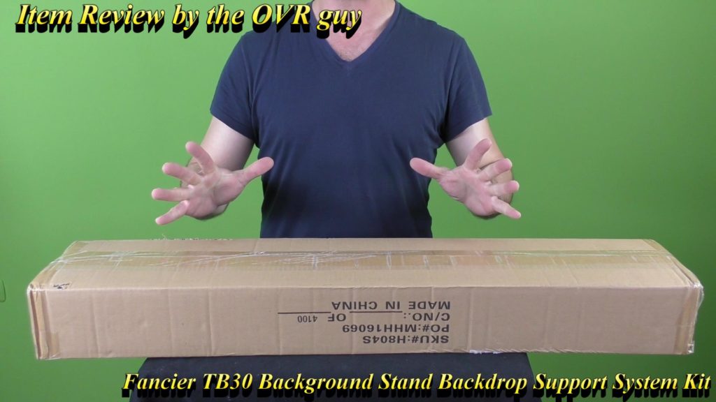 Fancier TB30 Background Stand Backdrop Support System Kit Review 001