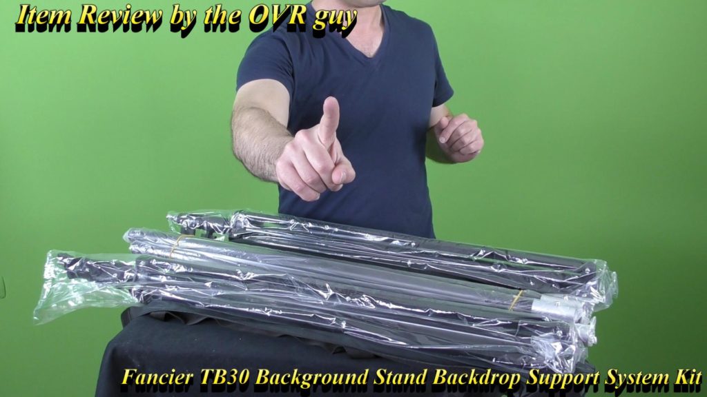 Fancier TB30 Background Stand Backdrop Support System Kit Review 003