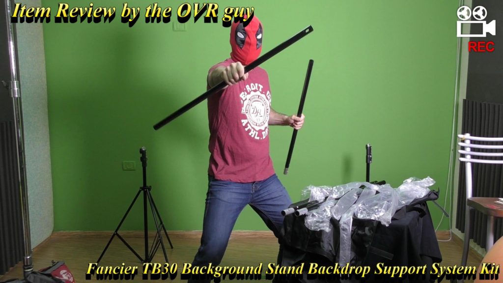 Fancier TB30 Background Stand Backdrop Support System Kit Review 005